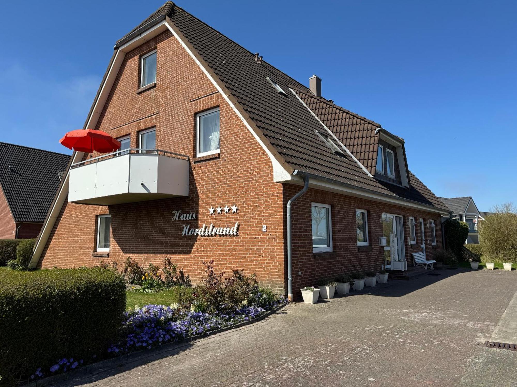 Haus Nordstrand 比苏姆 外观 照片